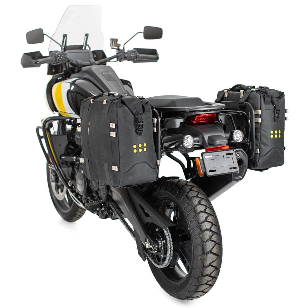 Kriega OS-Halteplatten-Set für Harley Davidson Pan America, Montagekit für Taschen, Paar, robustes Befestigungssystem