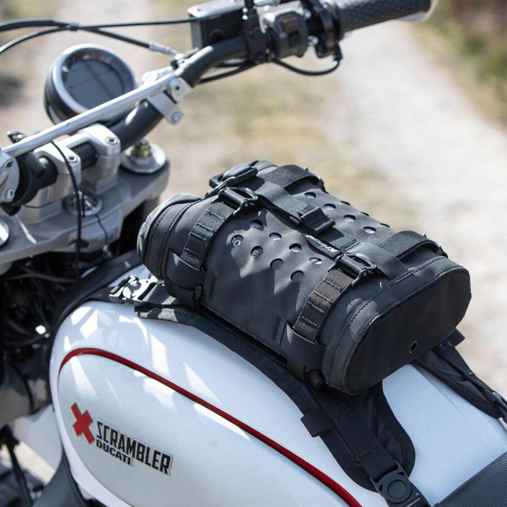 Montagekit-Tasche für Kriega OS-Bottle, strapazierfähiges Nylon, inklusive Befestigungssystem, ideal für Mountainbike oder Motorräder.