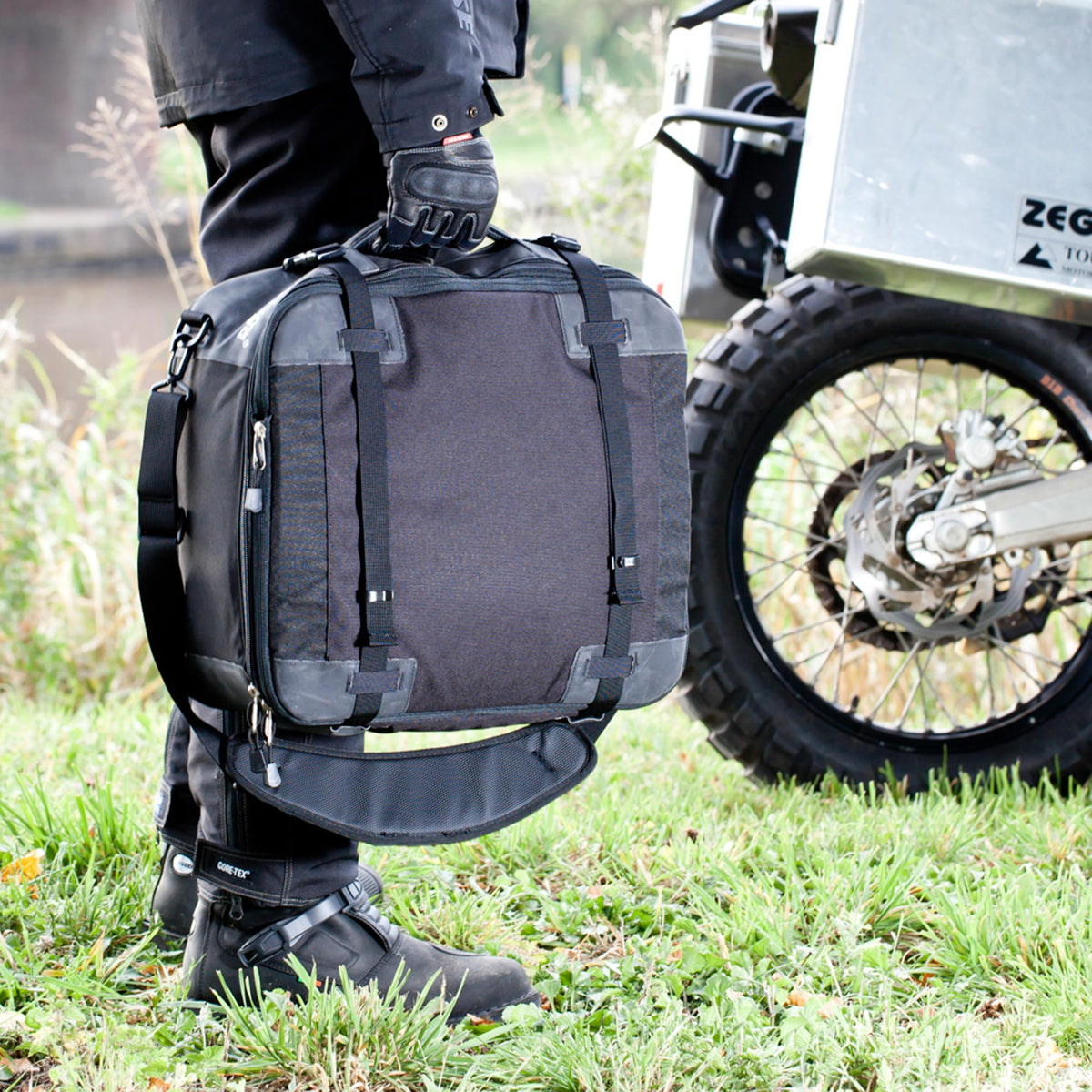 Kriega Travel Bag KS-40 für Motorrad Aluminium Koffer