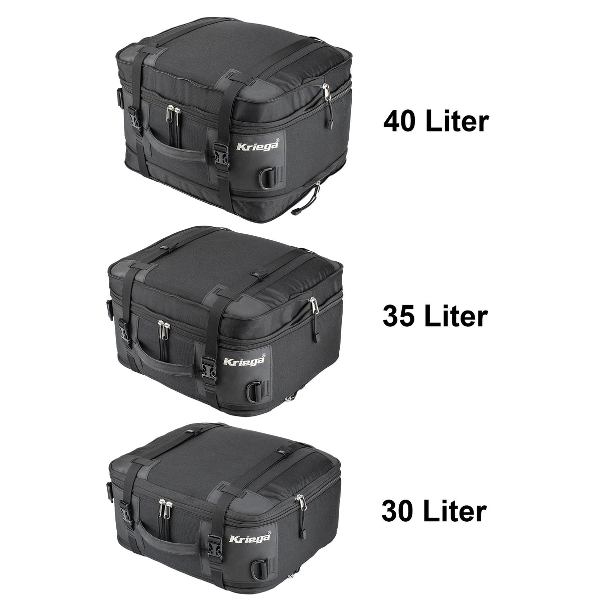 Kriega Travel Bag KS-40 für Motorrad Aluminium Koffer