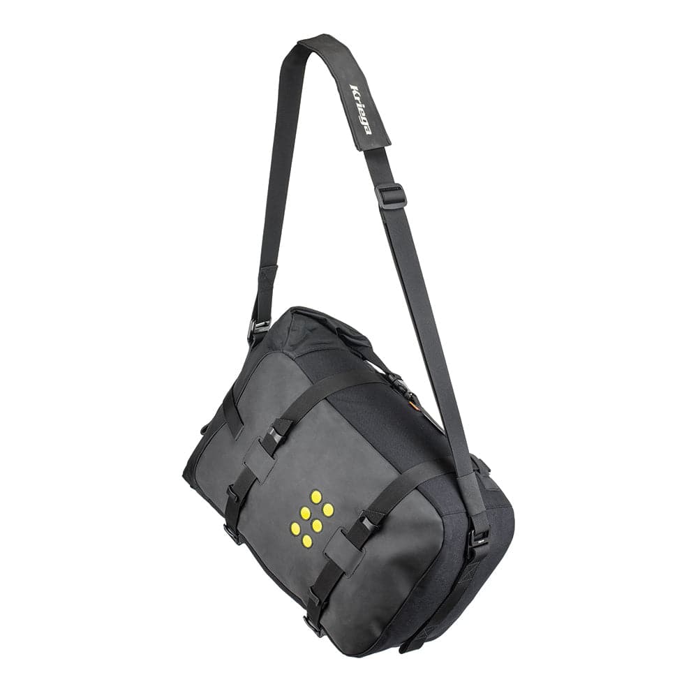 Kriega Ersatz-Schultergurt für OS und Satteltaschen, schwarzer Polsterschutz, passgenau für Kriega Taschen, langlebiges Material