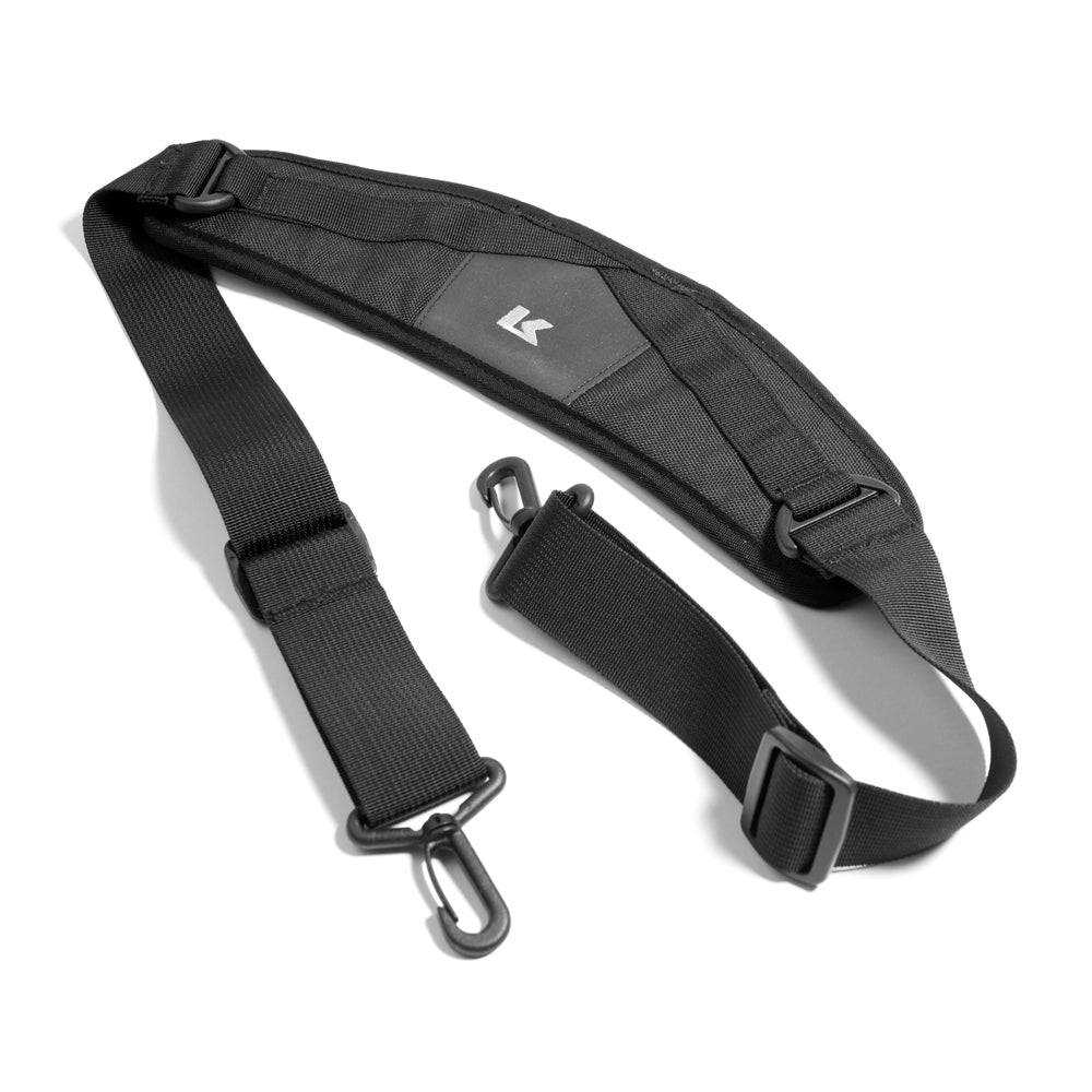 Kriega Ersatz-Schultergurt für KS40, robustes Ersatzteil für Taschen, schwarzer Schultergurt mit Schnallen und Polsterung