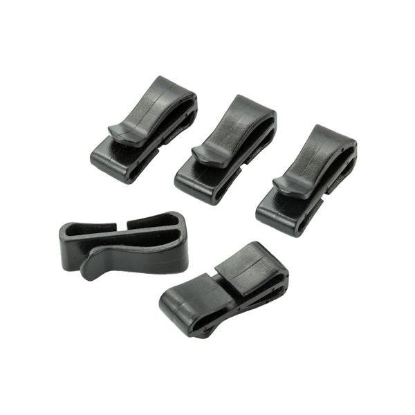Kriega Ersatz-Riemenhalter 25 mm, 5 Stück, langlebiges Zubehör für Taschen und Gepäcksysteme, aus robustem Material