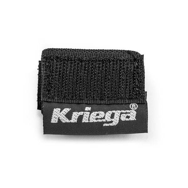 Kriega Klettverschluss-Set für Hydro TL38/R25, Ersatzteile für Taschen mit Klettverschluss, in schwarzer Farbe.