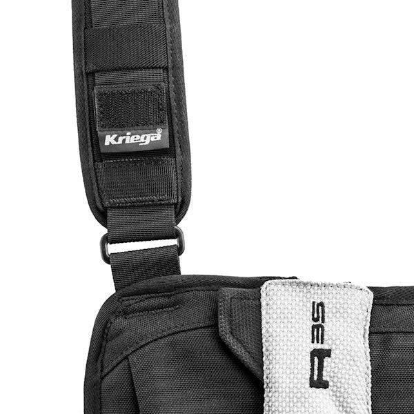 Kriega Klettverschluss-Set für Hydro TL38/R25, Ersatzteil-Taschen mit Klettbändern und Befestigungen, für wasserfeste Taschen.