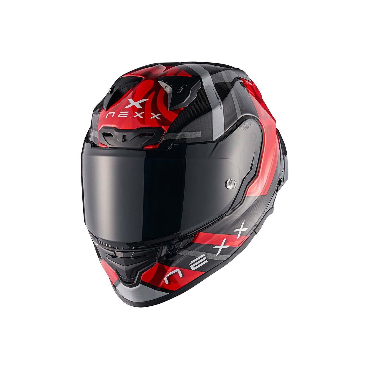 NEXX Helm X.R3R SWIRL CARBON Rot