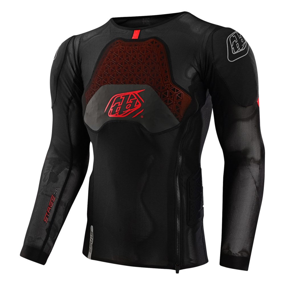 Troy Lee Designs Stage Ghost D3O Base Layer Langarm-Protektor