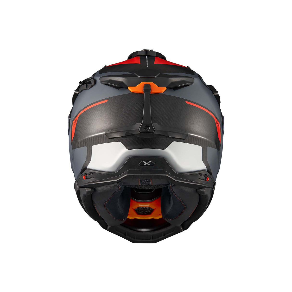 NEXX Helm X.WED3 KEYO CARBON Grau.Rot Matt