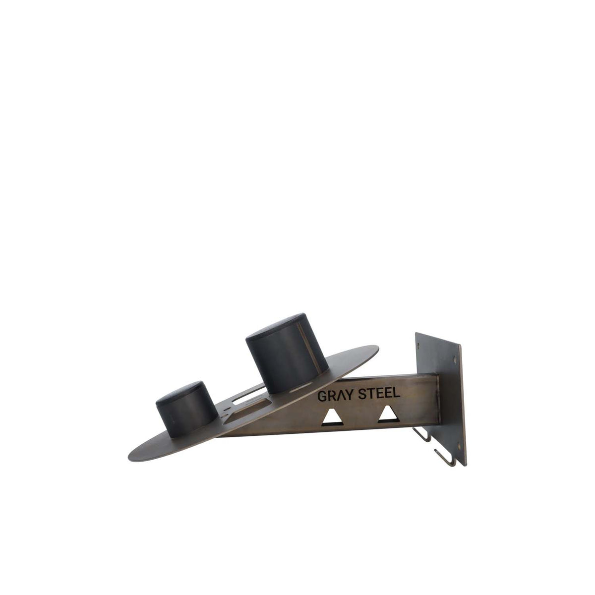 Gray Steel X5 Wandhalter für Helm und Ausrüstung Gunmetal