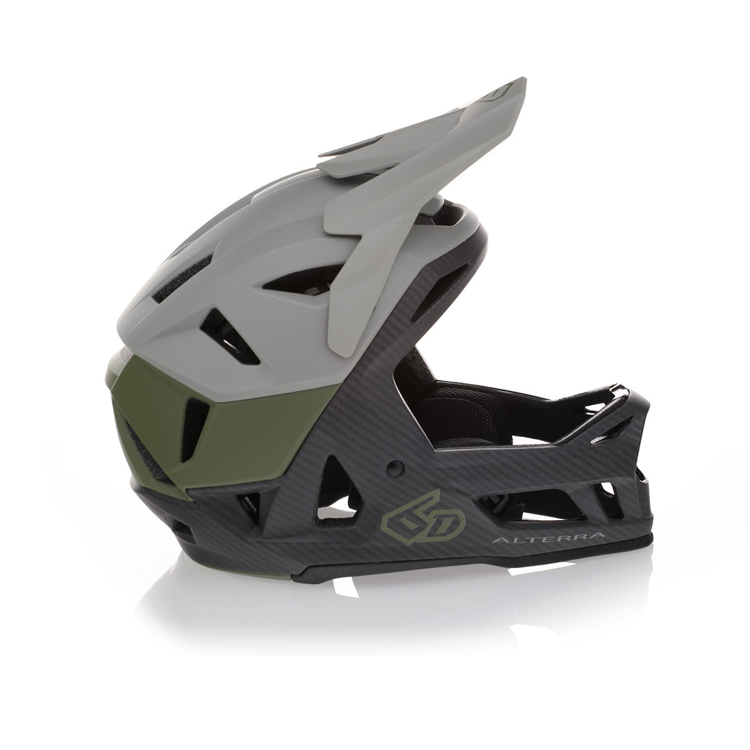6D Alterra Segment Military Green - MTB Helm