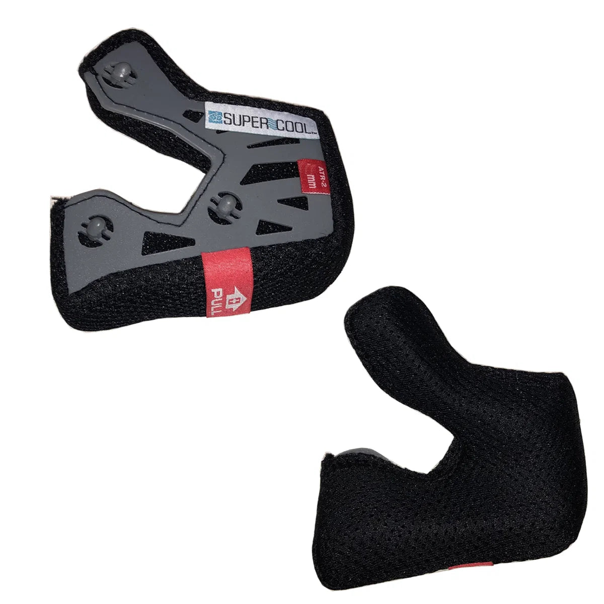 6D ATR-2 Motocrosshelm Super Cool Wangenpolster Set