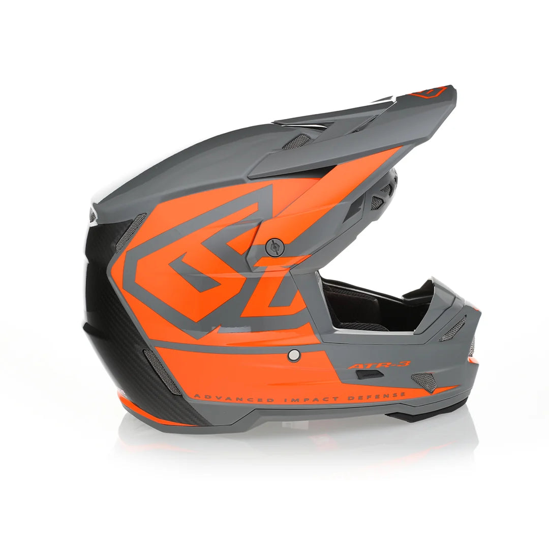 6D ATR-3 Helm Hex Orange FIM