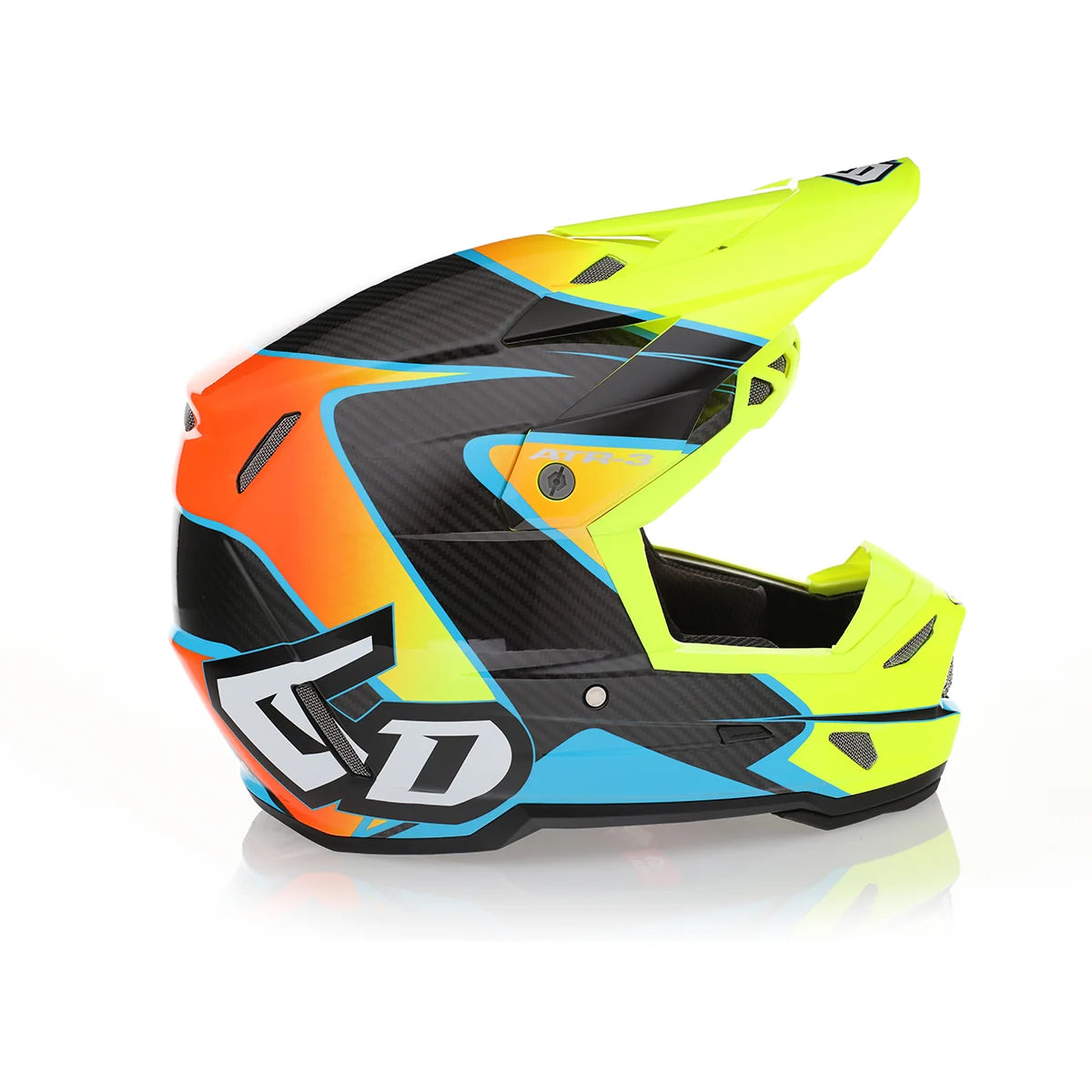 6D ATR-3Y Wave Glanz Cyan Neon Orange Gelb