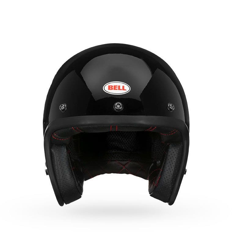 Bell Custom 500 Solid Schwarz Jethelm