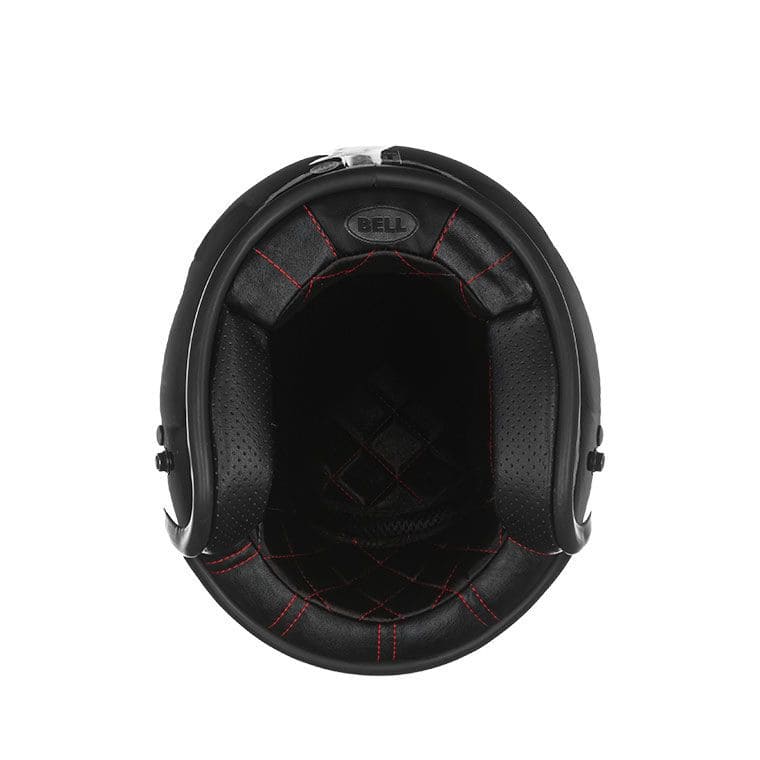 Bell Custom 500 Solid Schwarz Jethelm
