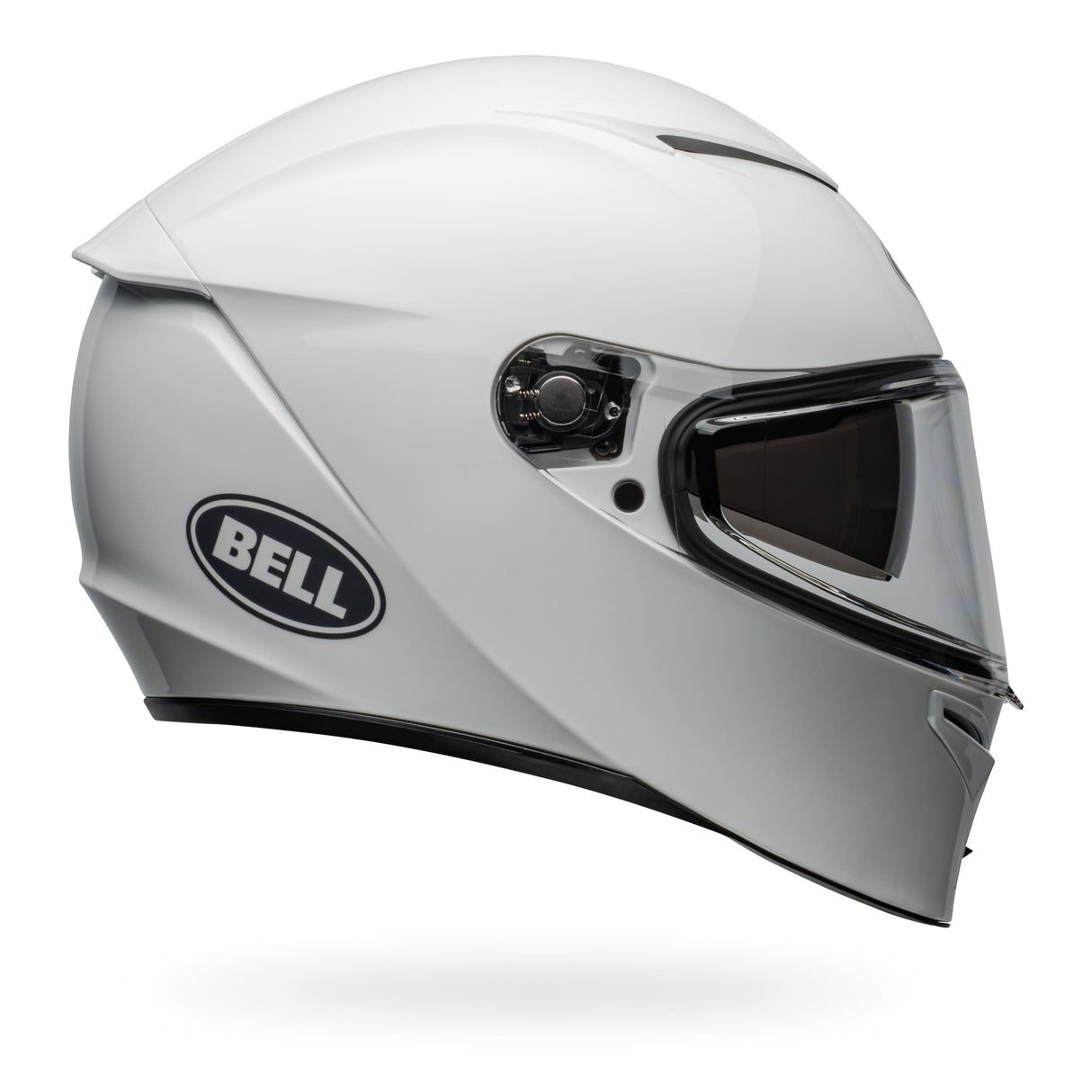 Bell Lithium Mips Solid Weiss Integralhelm