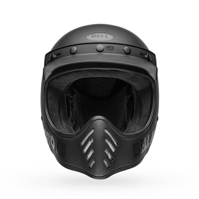 Bell Moto-3 Classic Mattschwarz Motocrosshelm