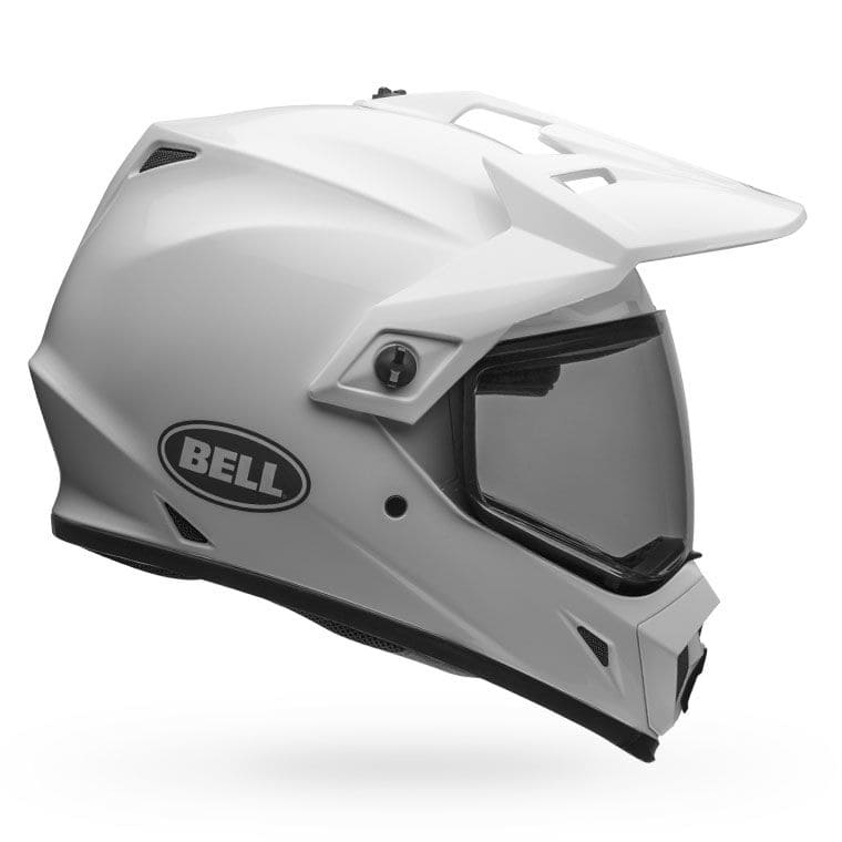 Bell Mx-9 Adventure Mips Solid Weiss