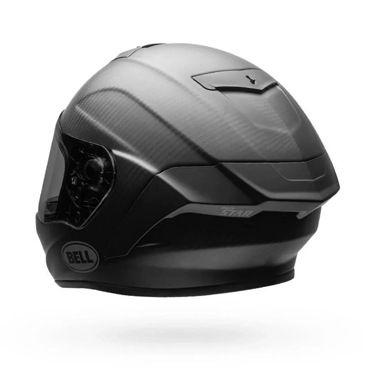 Bell Racestar Dlx Solid Mattschwarz Integralhelm