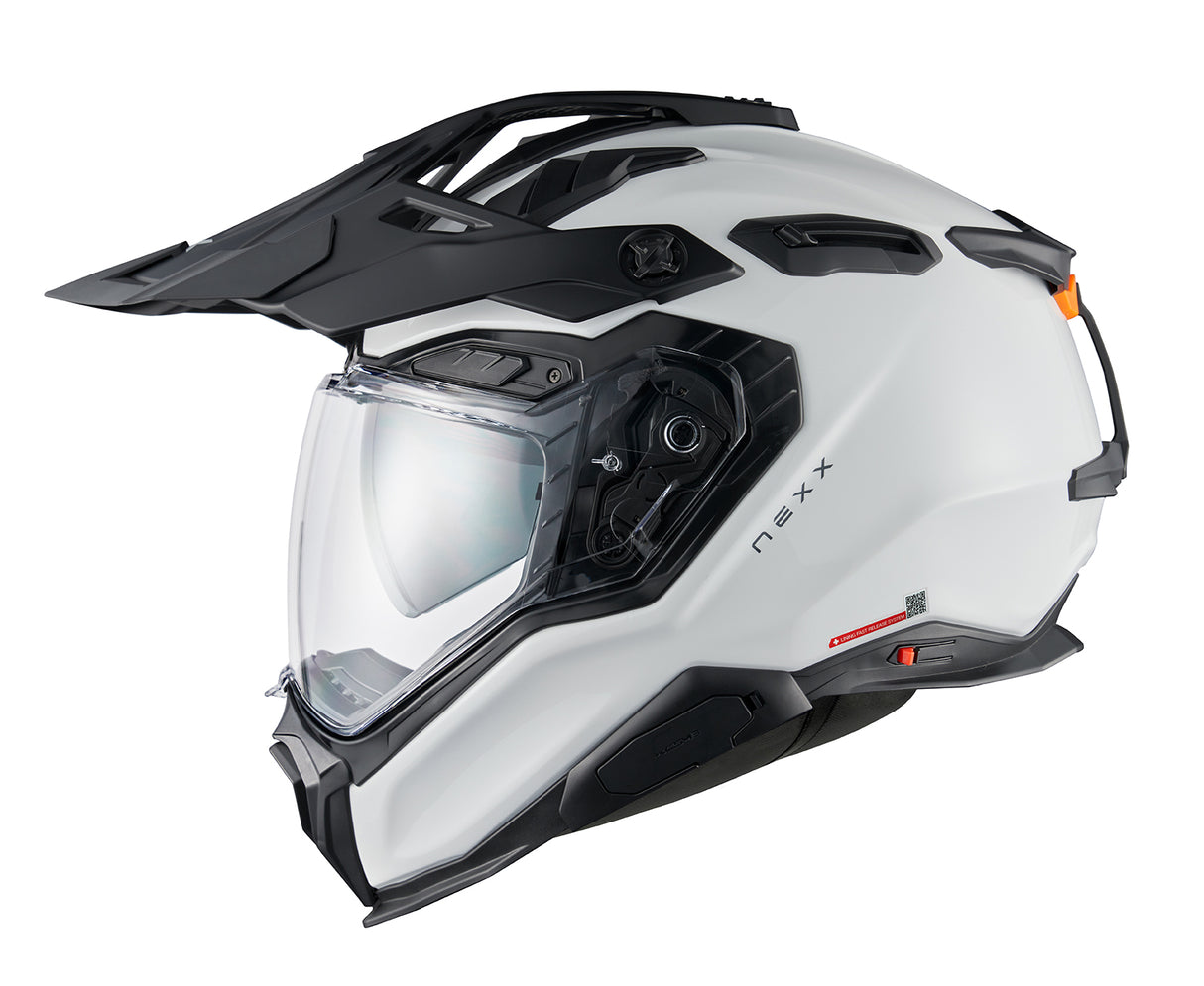 NEXX Helm X.WED3 PLAIN Weiß PEARL