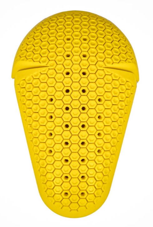 KNOX Micro lock 454 L2 Unisex Motorrad-Ellbogenprotektoren Gelb