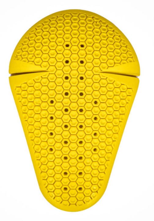 KNOX Micro lock 452 L1 Unisex Motorrad-Ellbogenprotektoren Gelb