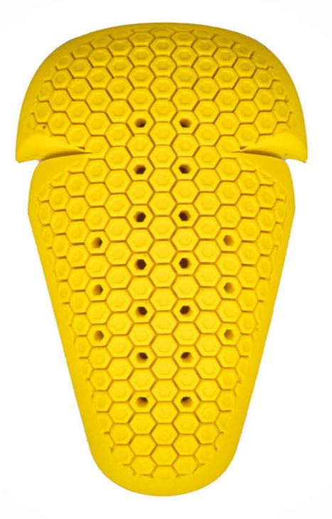 KNOX Micro lock 434 L2 Unisex Motorrad-Ellbogenprotektoren Gelb