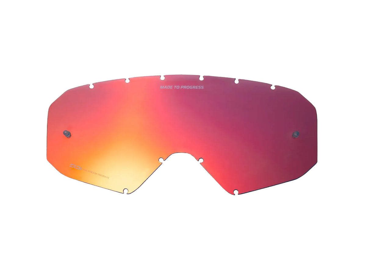 Sidi Brillenglas S2 verspiegelt Rot