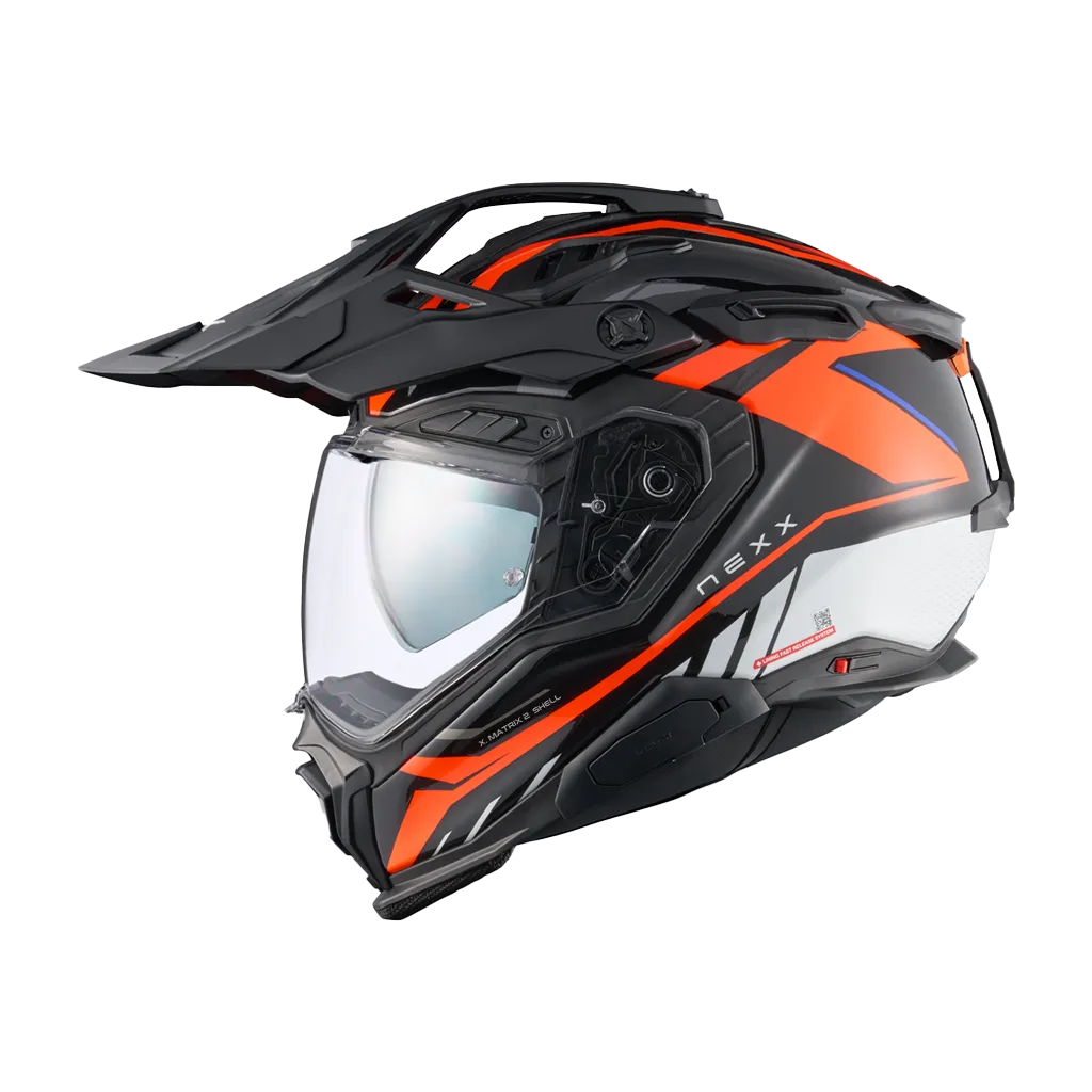 NEXX Helm X.WED3 GOBI Rot.Blau