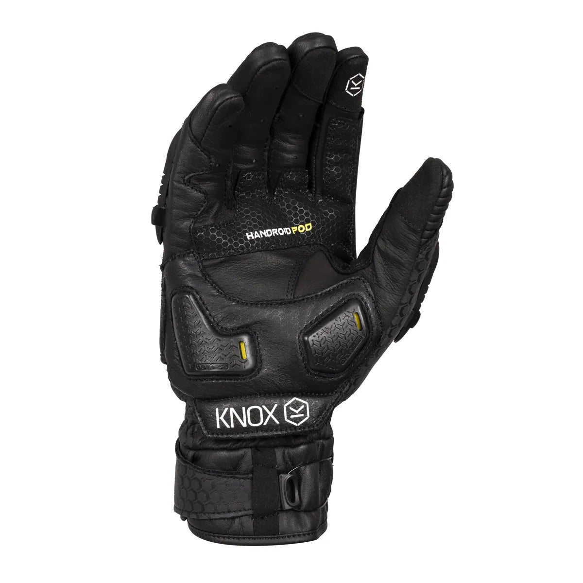 KNOX Handroid POD MK5 Unisex Motorradhandschuhe Schwarz/Sand