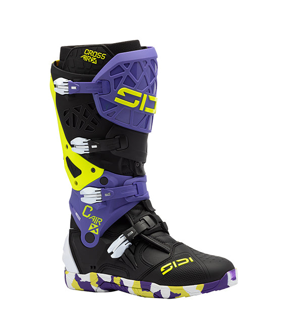Sidi CROSSAIR X Motocross Stiefel Schwarz Violett