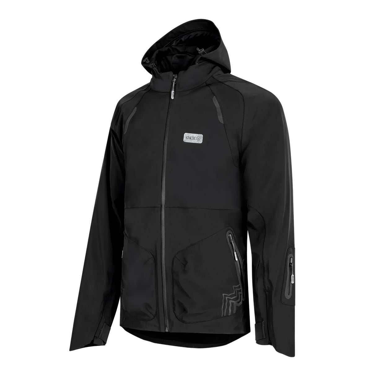 KNOX Modra Herren Motorradjacke Schwarz