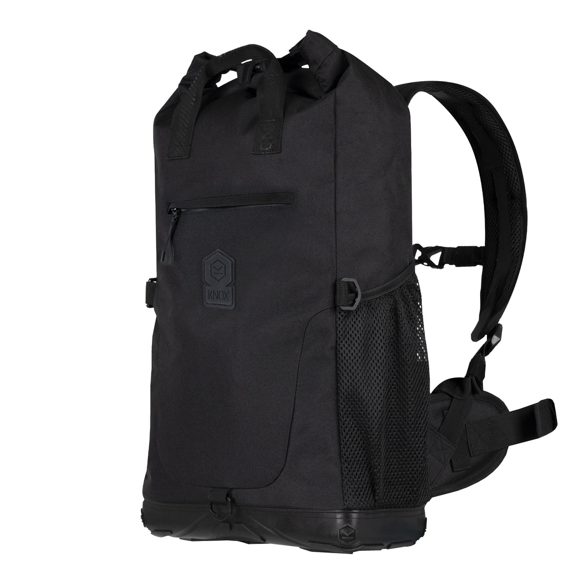 KNOX Studio MK3 Unisex Motorrad-Rucksack Schwarz