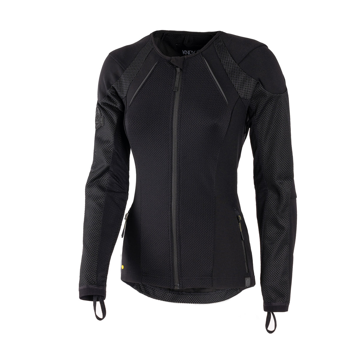 KNOX Urbane Pro MK3 Damen Motorrad-Protektorenhemd Schwarz
