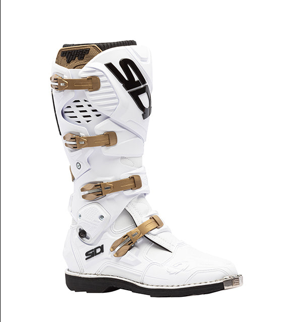 Sidi CROSSFIRE 3 Motocross Stiefel Weiß Bronze