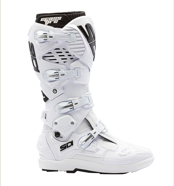 Sidi CROSSFIRE 3 SRS Motocross Stiefel Weiß Schwarz