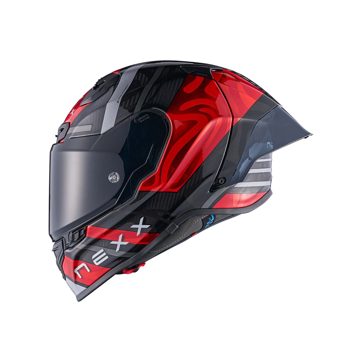 NEXX Helm X.R3R SWIRL CARBON Rot