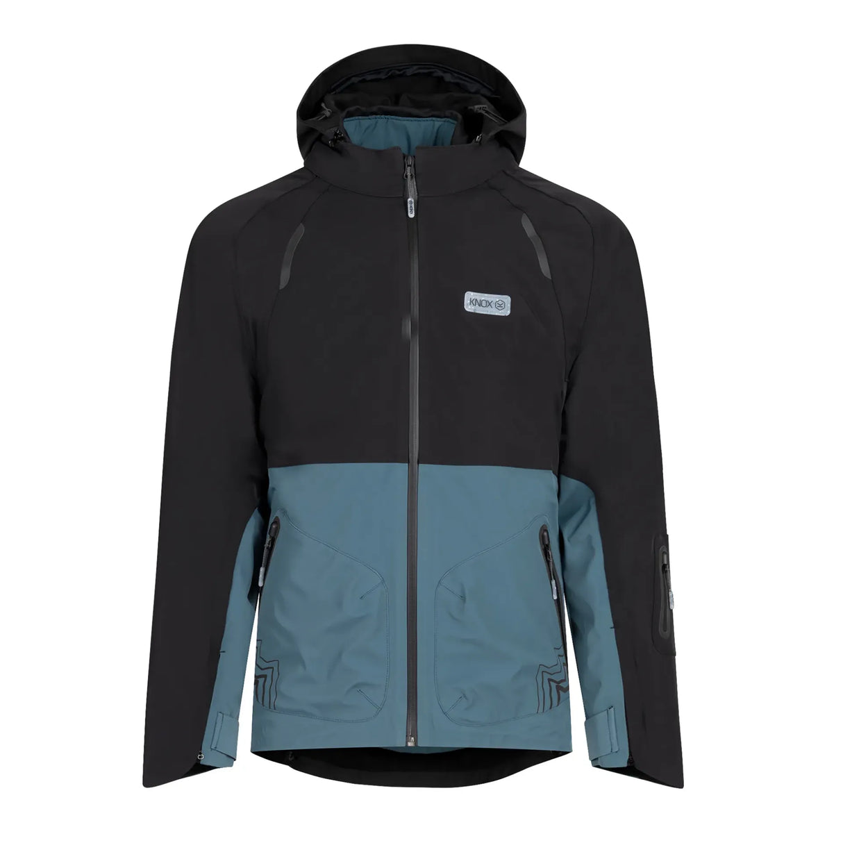 KNOX Modra Herren Motorradjacke Petrol Blau