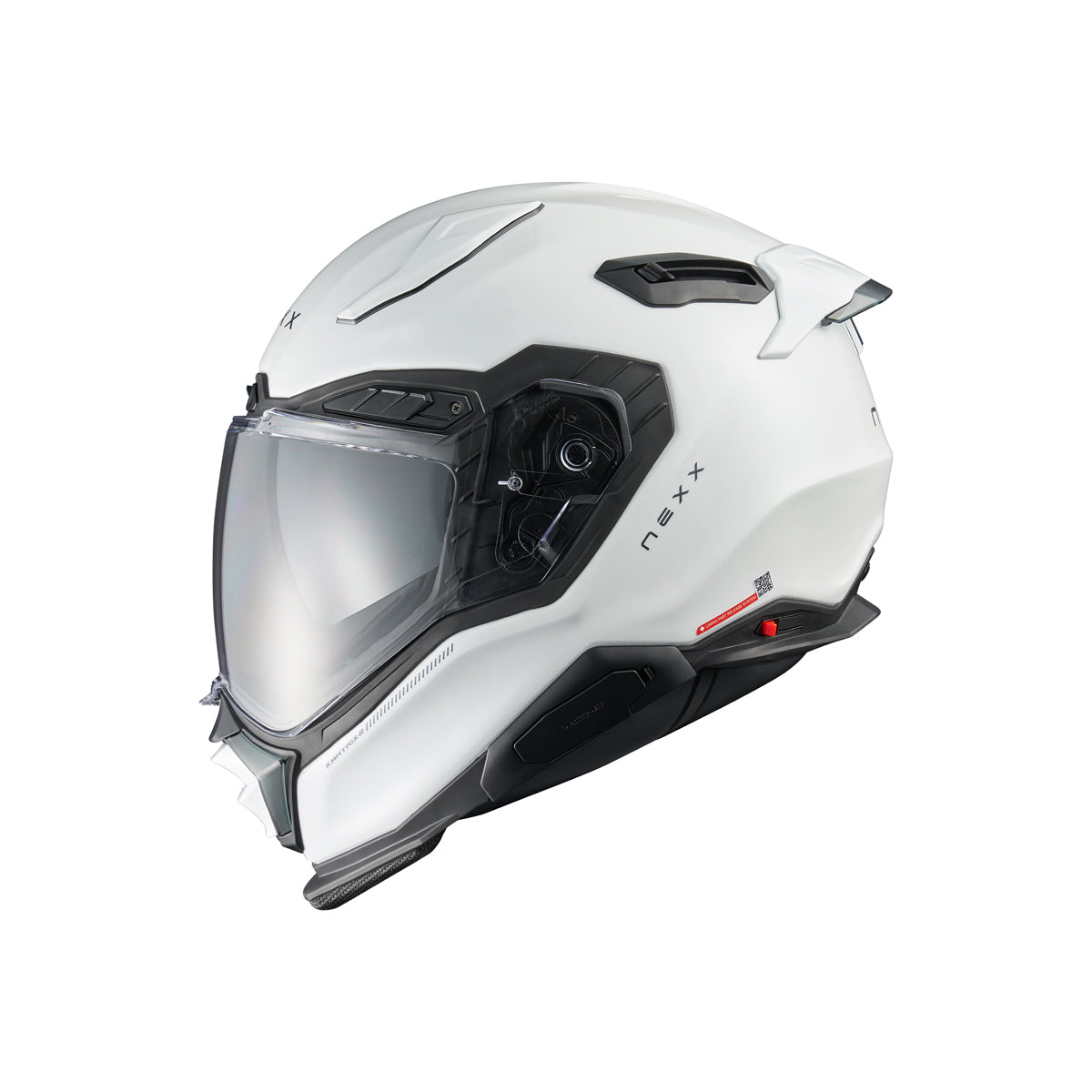 NEXX Helm X.WST3 PLAIN Weiß PEARL