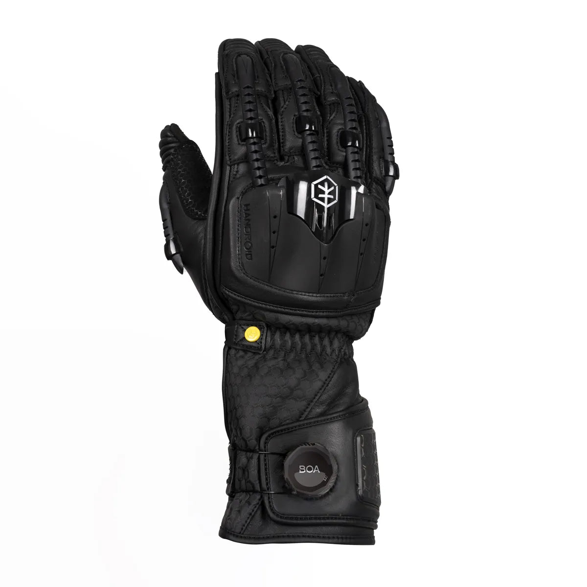 KNOX Handroid MK5 Unisex Motorradhandschuhe Schwarz/Rot
