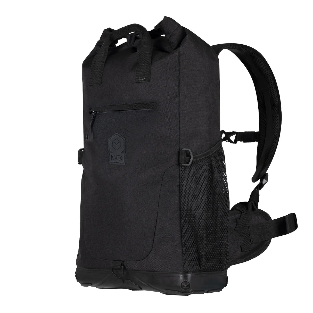 KNOX Studio MK3 Unisex Motorrad-Rucksack Schwarz