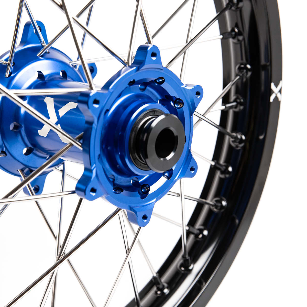 X-Grip Felgen-Set V3 21"/19" Schwarz-Blau für Stark Varg