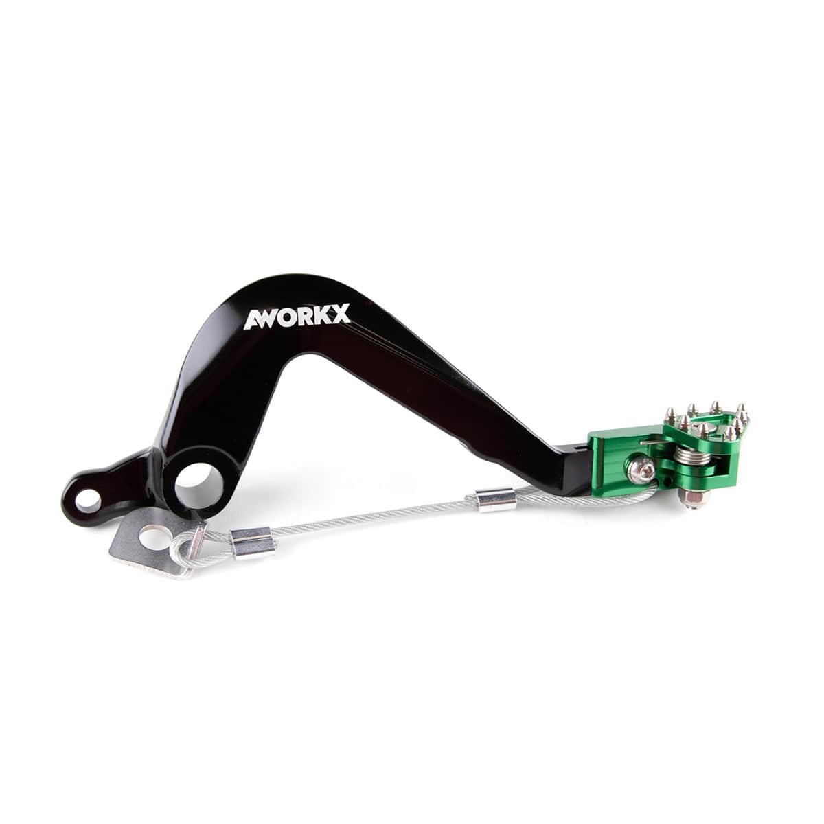 AWORKX Hinterradbremspedal passend für Kawasaki 01-