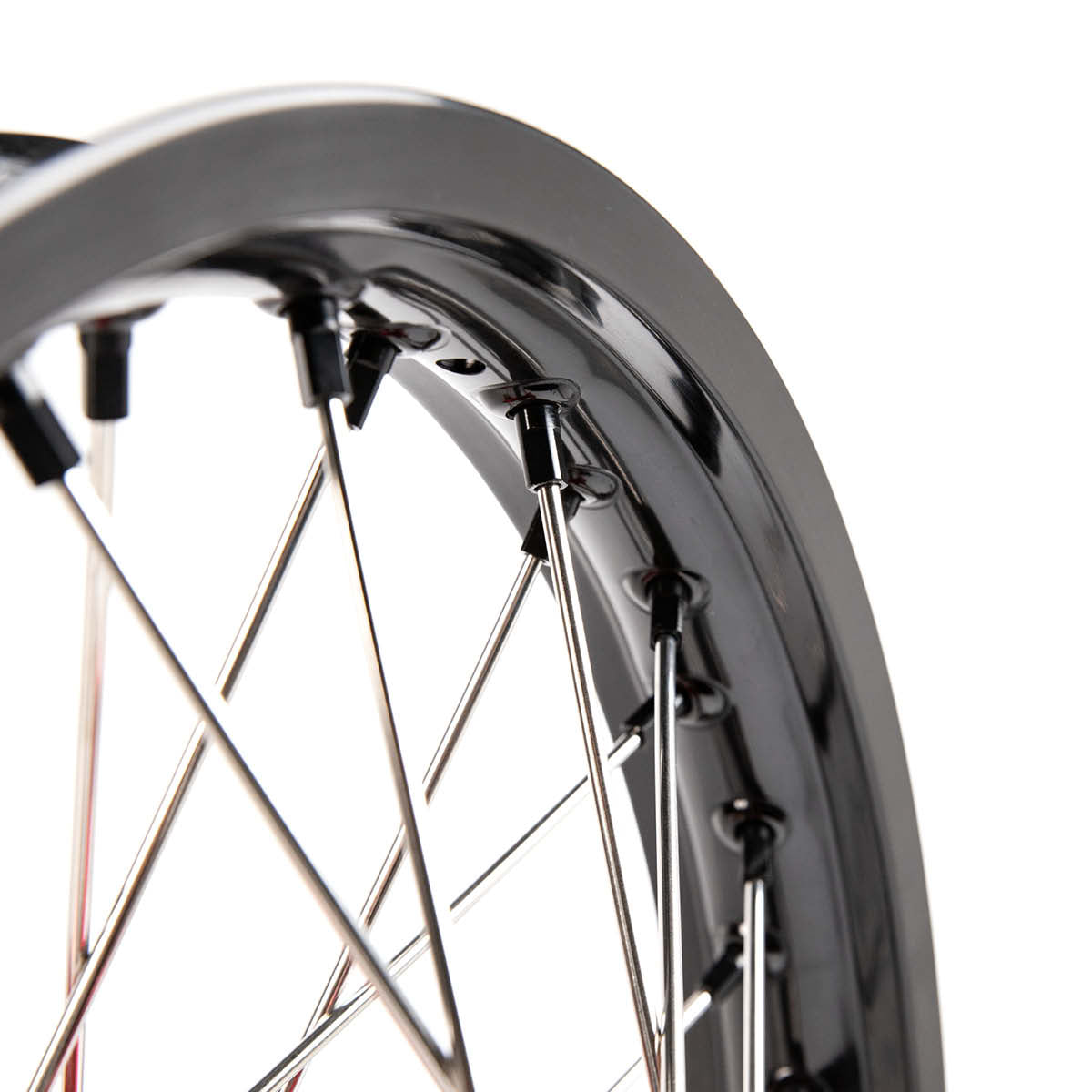 X-Grip Felge 18" x 2,15" V3 Schwarz-Rot für Stark Varg