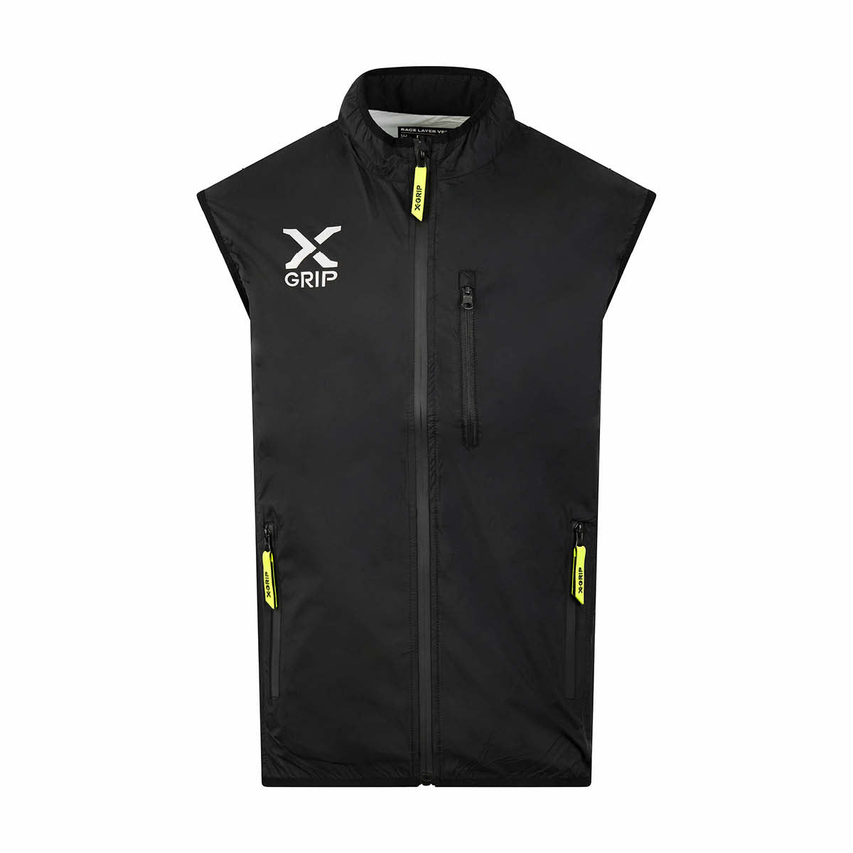 X-GRIP Race Layer Weste Schwarz