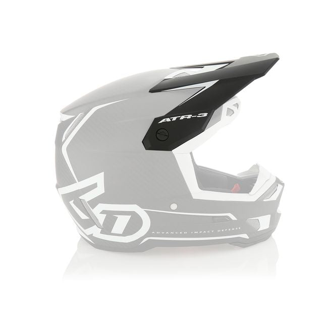 Weißes 6D ATR-3 Nova Visier als Ersatzvisier für Motocross- und Offroad-Helme, klarer Schutz für Motorradfahrer