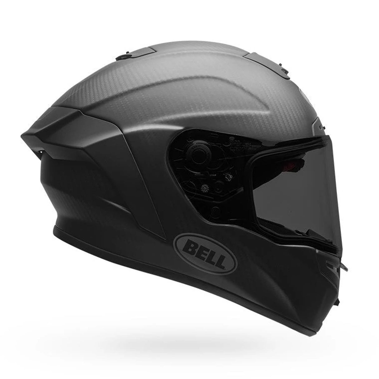 Bell Racestar Dlx Solid Mattschwarz Integralhelm