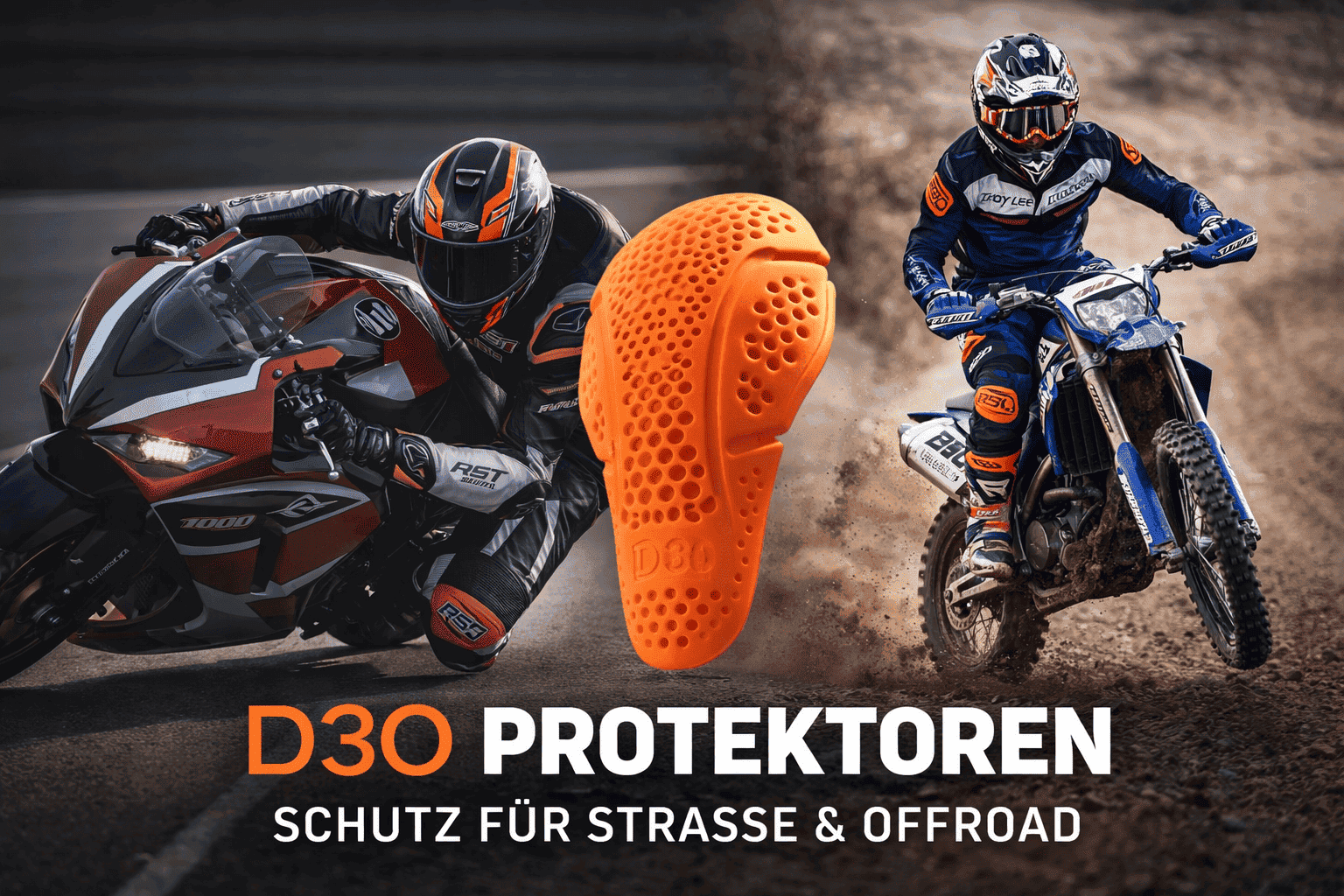 D3O Protektoren erklärt – Mehr Sicherheit beim Motorradfahren