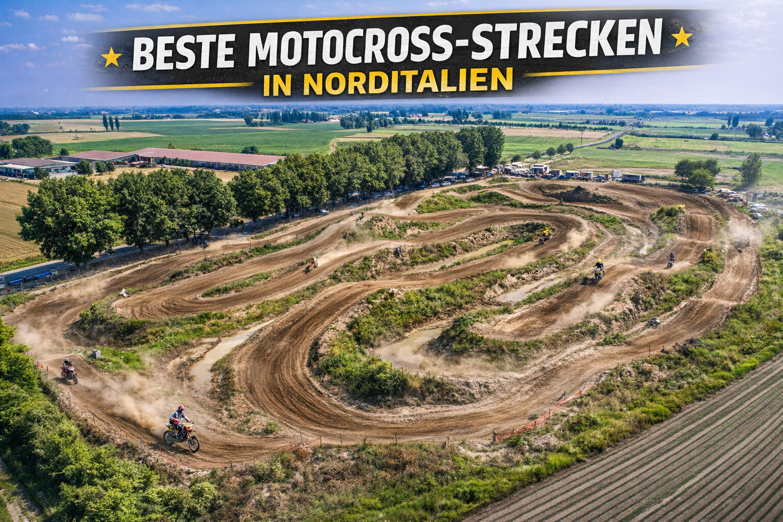 Die coolsten Motocross-Strecken in Norditalien