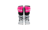 Sidi Crossair X Motocross-Stiefel Grau-Neonpink